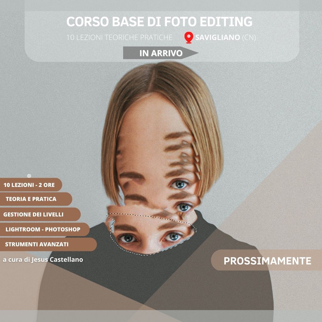 Corso base di foto editing